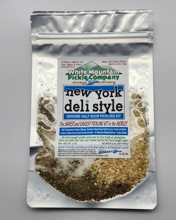 White Mountain Pickle Co. - New York City Deli Style Genuine Half Sour Pickling Kit