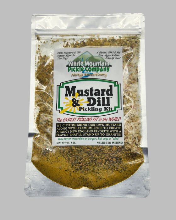 White Mountain Pickle Co. - Mustard & Dill Pickling Kit