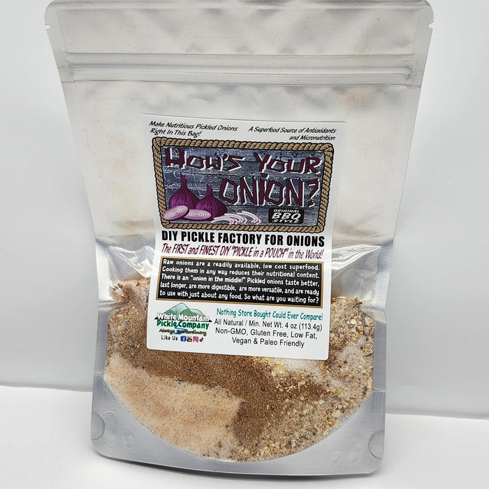 White Mountain Pickle Co - How's Your Onion Onion - Pickling Kit