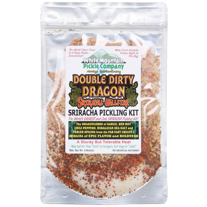 White Mountain Pickle Co. - Double Dirty Dragon Sriracha Hellfire Pickling Kit