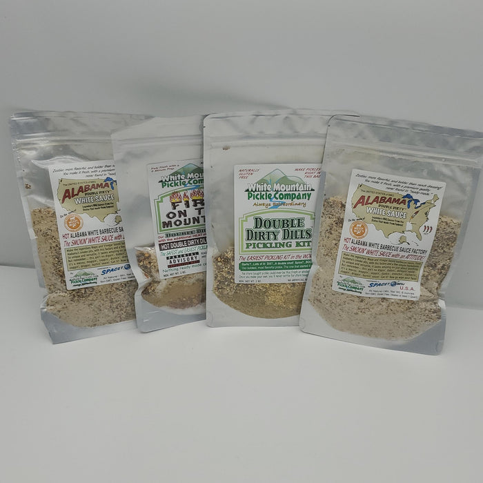 White Mountain Pickle Co. - BBQ 4 Pack