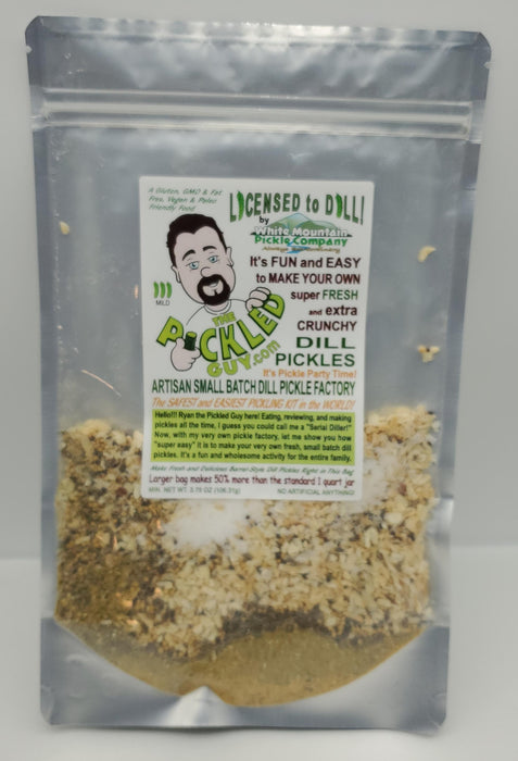 The Pickled Guy Licensed to Dill! Mild Pickling Kit