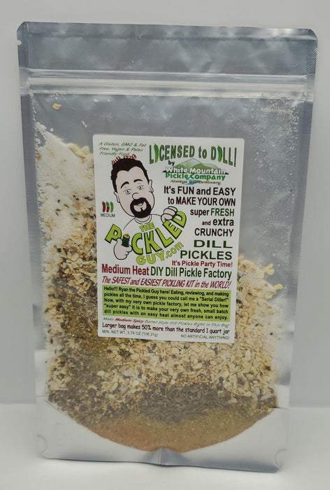 The Pickled Guy Licensed to Dill! Medium Heat Pickling Kit