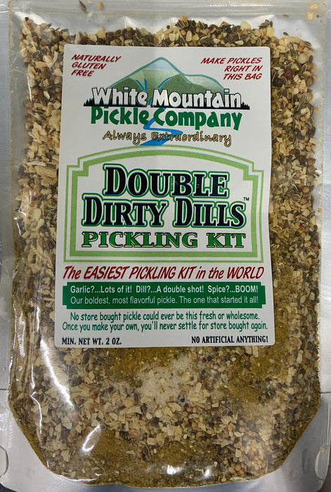 White Mountain Pickle Co. - Double Dirty Dills 3 Pack Pickling Kits