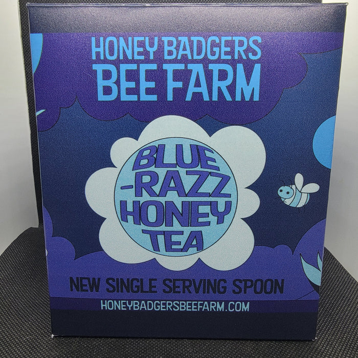 Badgers Honey Spoon /Blue Razz Honey Tea