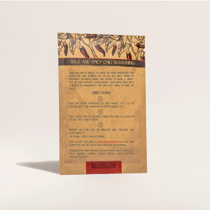 Ocean State Pepper Co. Bold & Spicy Chili Mix