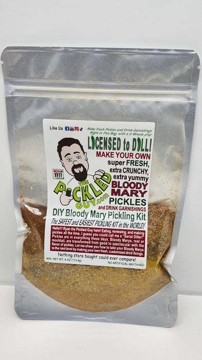 The Pickled Guy Licensed to Dill! Bloody Mary Pickling Kit