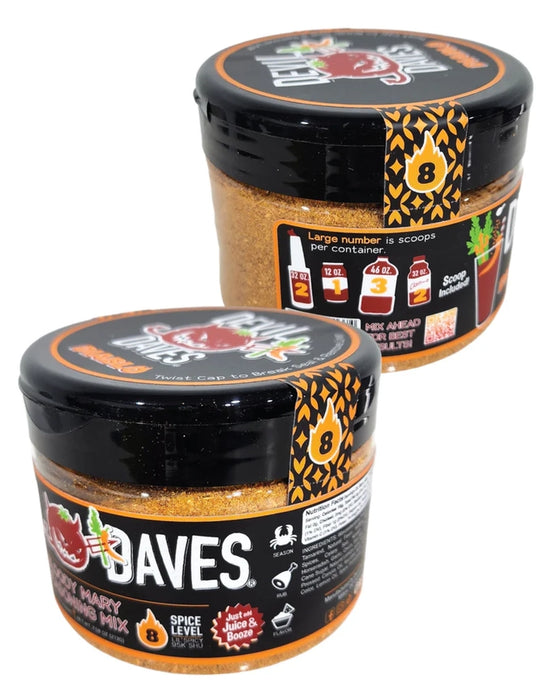 Devil Daves Bloody Mary Seasoning Tub - Diablo