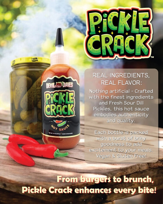 Devil Daves Pickle Crack - Dill Pickle Hot Sauce