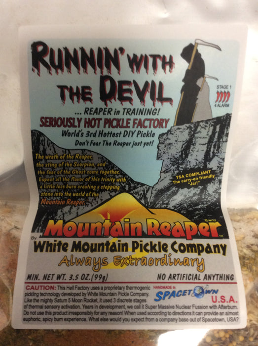 White Mountain Pickle Co. - Runnin' With The Devil Mountain Reaper Pickling Kit