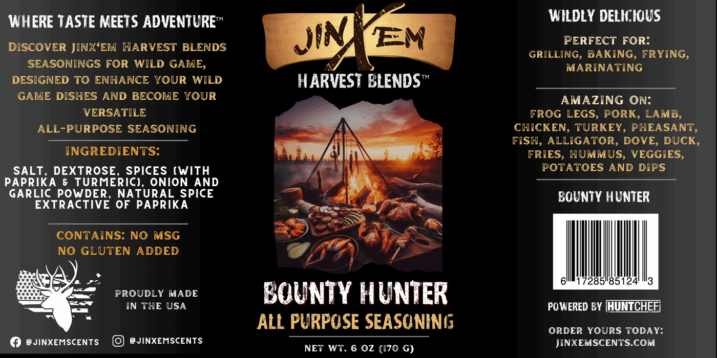 Jinx'em - Bounty Hunter - All Purpose Seasoning