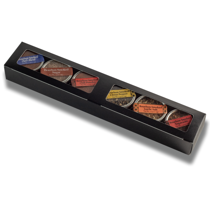 Bourbon Barrel Foods - Bourbon Smoked Spices - Miniature Trial Set
