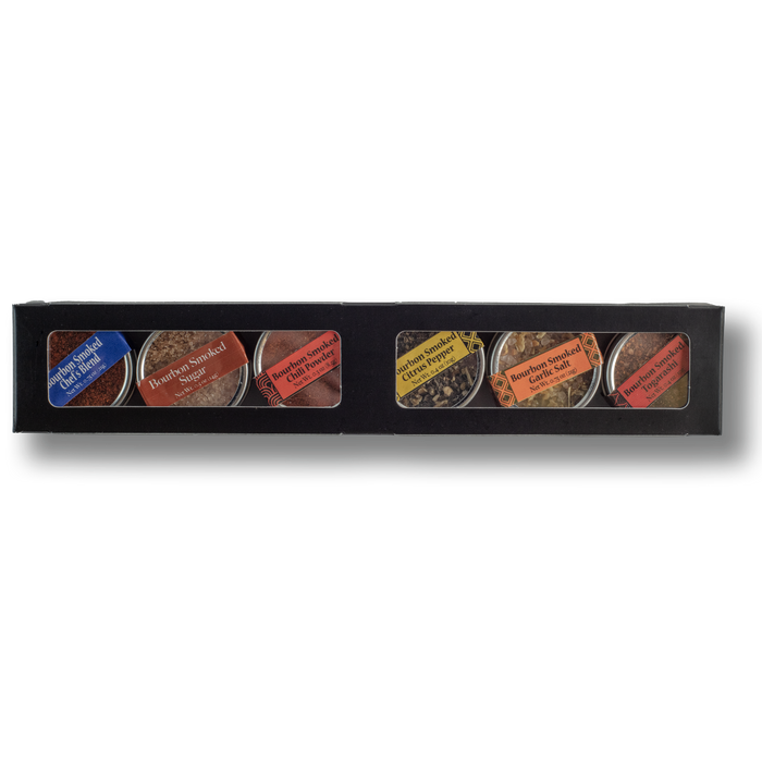 Bourbon Barrel Foods - Bourbon Smoked Spices - Miniature Trial Set
