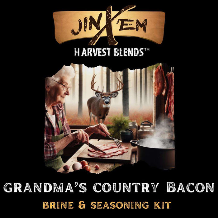 Jinx'em - Grandma's Country Bacon - Brine & Seasoning Kit