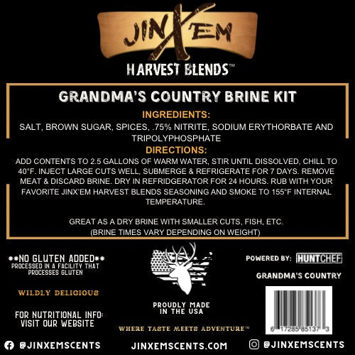 Jinx'em - Grandma's Country Brine Kit - Home Cured Ham