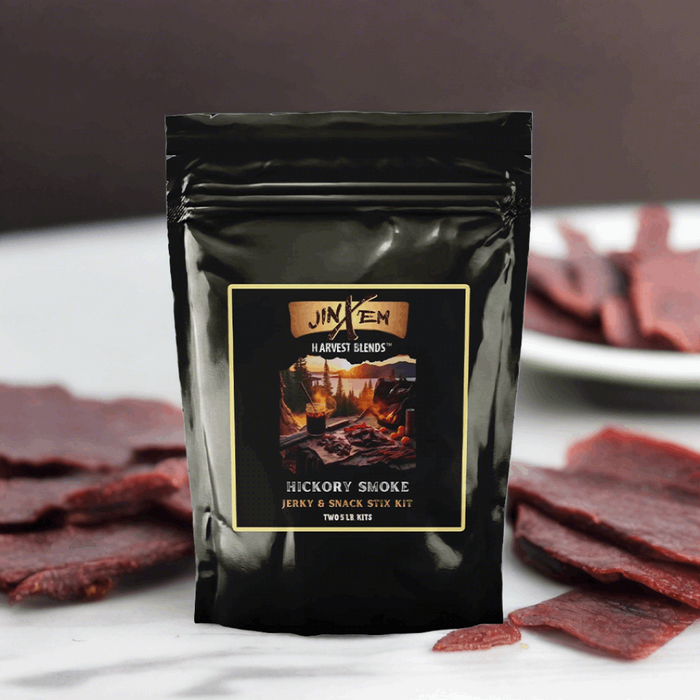 Jinx'em - Hickory Smoke Jerky Seasoning & Snack Stix Kit
