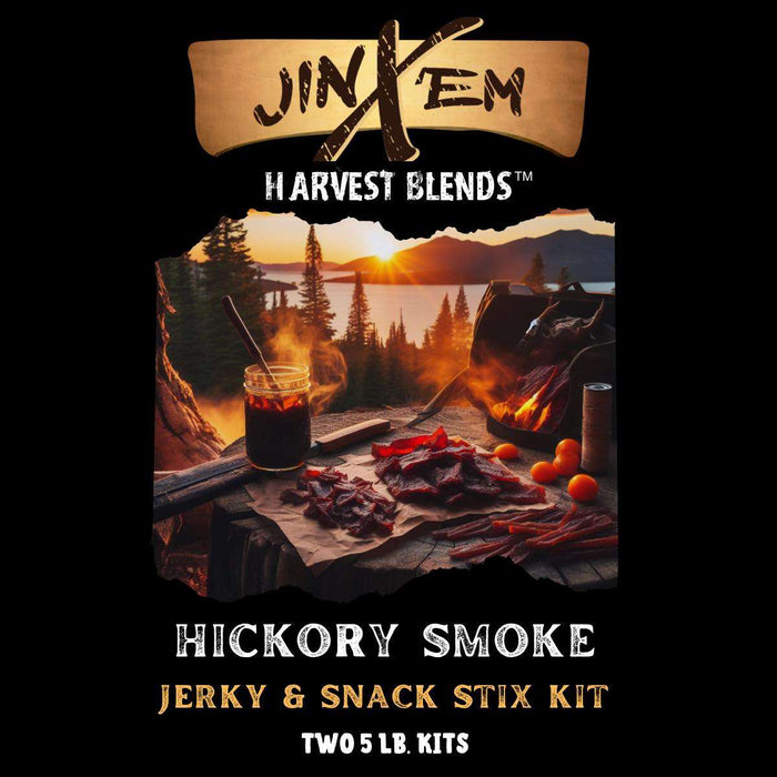 Jinx'em - Hickory Smoke Jerky Seasoning & Snack Stix Kit