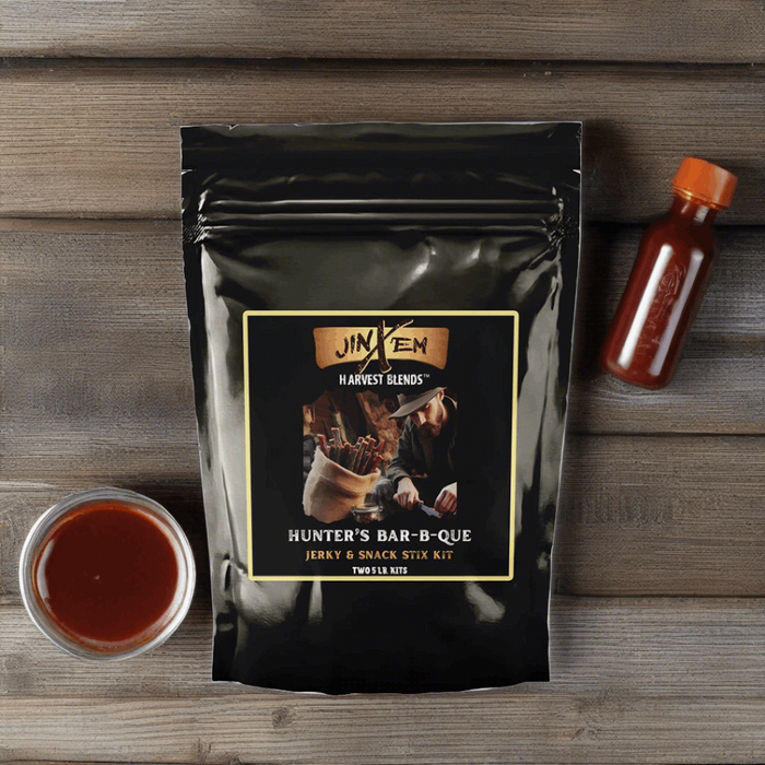 Jinx'em - Hunter's BBQ - Jerky & Snack Stix Kit