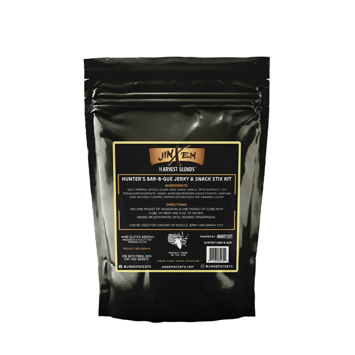 Jinx'em - Hunter's BBQ - Jerky & Snack Stix Kit