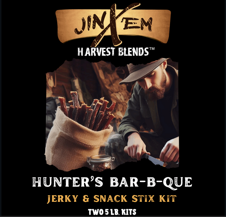 Jinx'em - Hunter's BBQ - Jerky & Snack Stix Kit