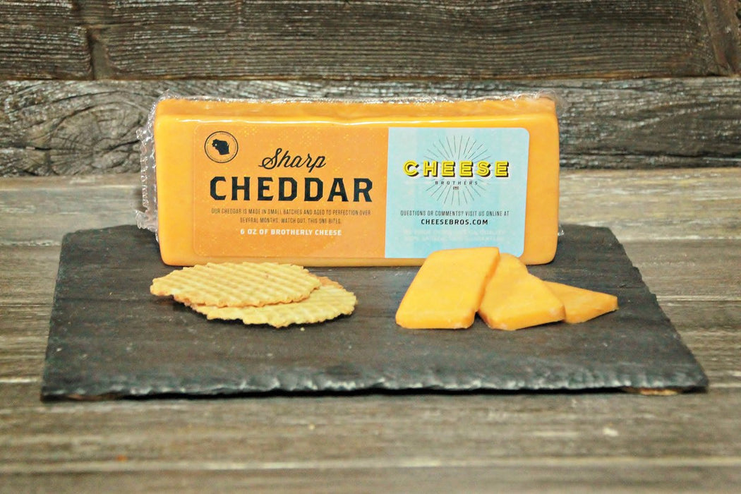 Cheese Brothers "Hope You're Feeling Cheddar Soon" Gift Basket