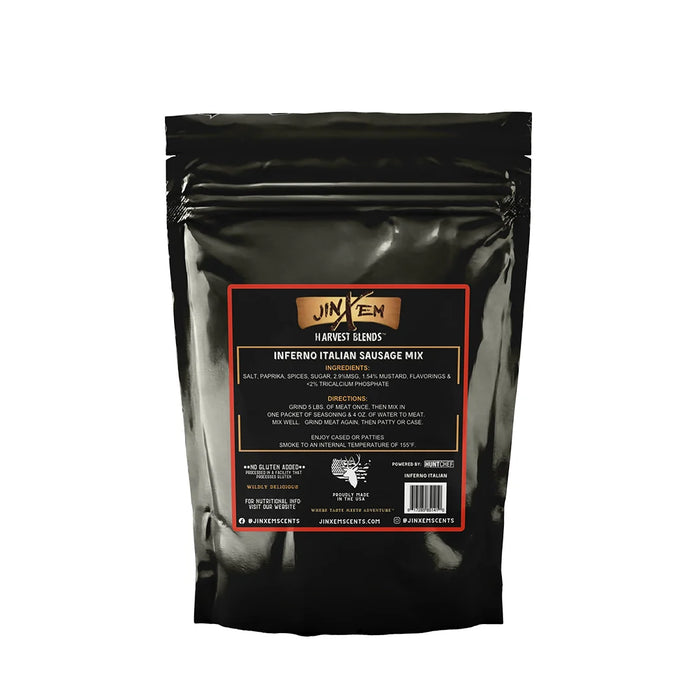 Jinx'em - Inferno Italian - Sausage Seasoning Mix