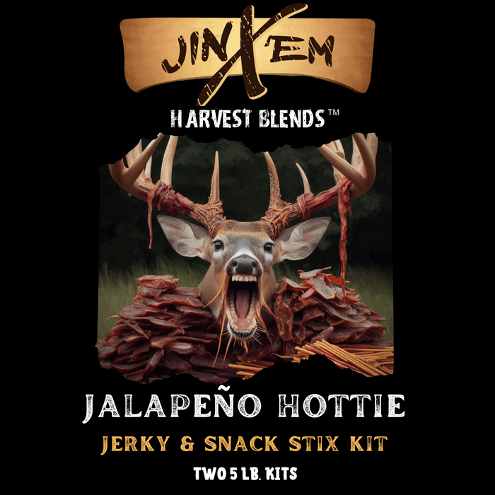 Jinx'em - Jalapeño Hottie - Jerky & Snack Stix Kit