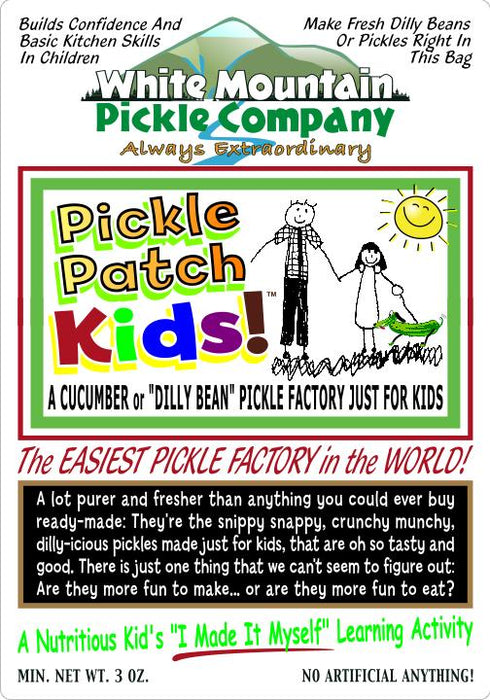 White Mountain Pickle Co. - Pickle Patch Kids Pickling Kit