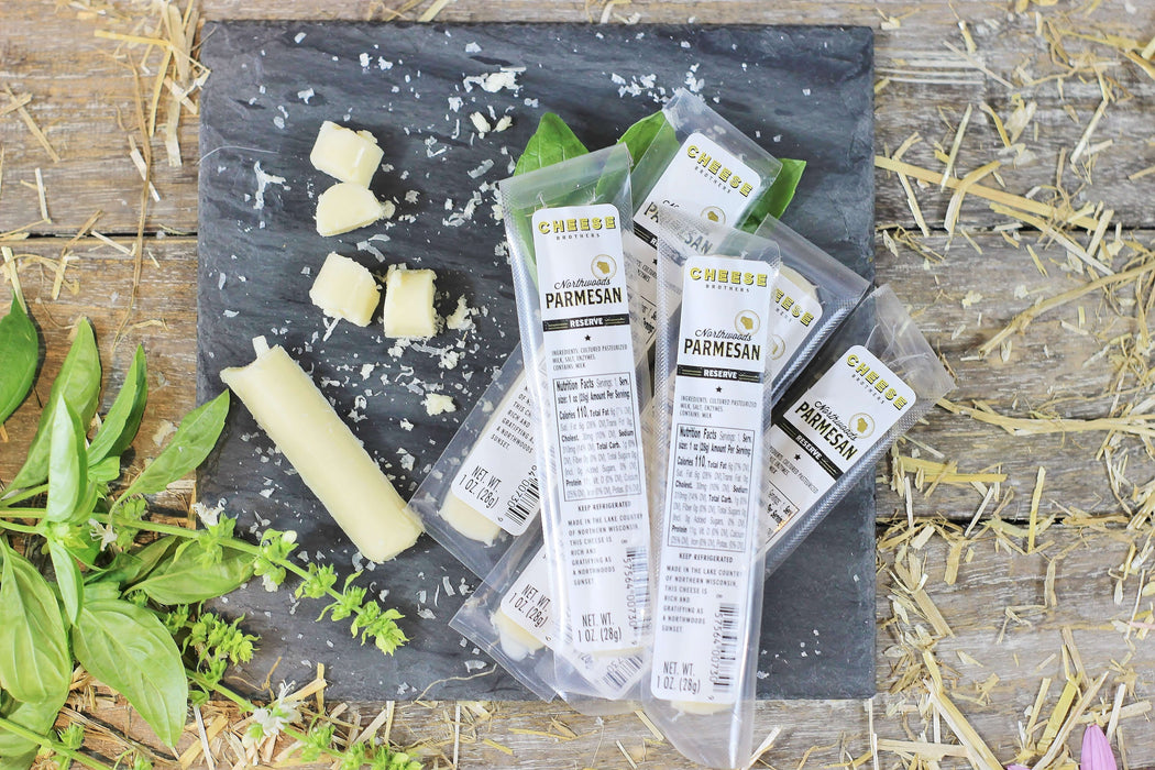 Cheese Brothers Northwoods Parmesan Cheese Sticks (30-Pack)