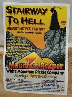 White Mountain Pickle Co. - Stairway To Hell Mountain Reaper Pickling Kit