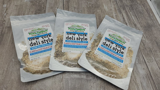 White Mountain Pickle Company's Double Dirty Dills DIY Pickle Kit. Yo