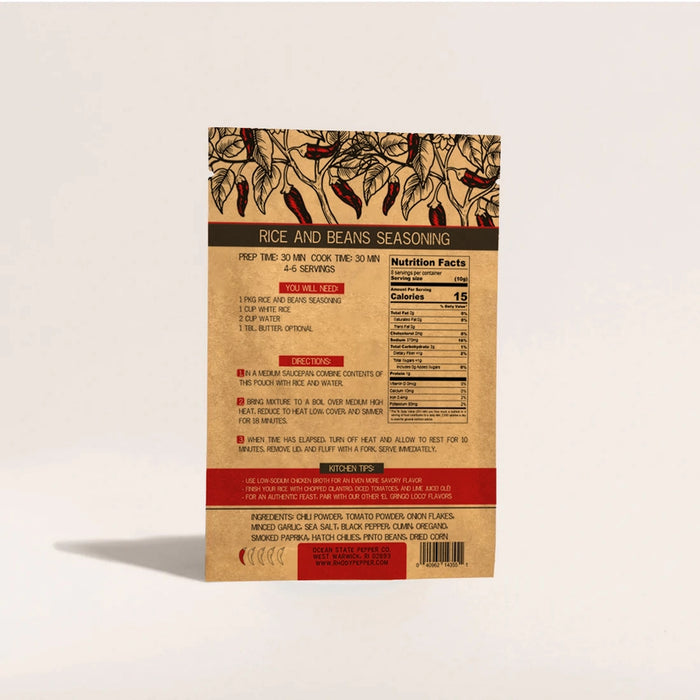 Ocean State Pepper Co. El Gringo Loco Rice & Beans
