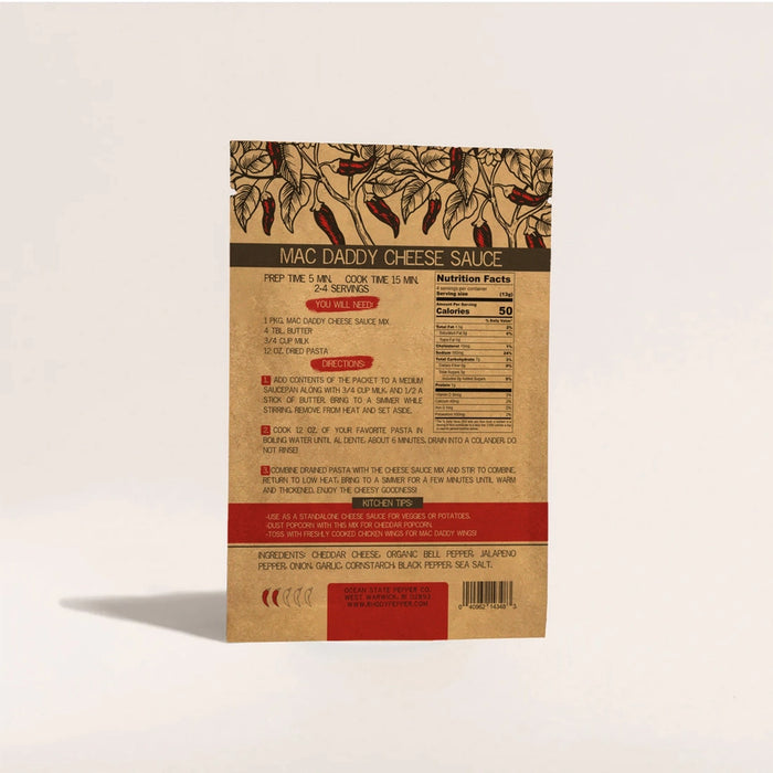Ocean State Pepper Co. Mac Daddy Cheese Sauce Mix