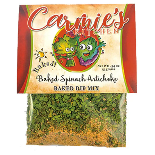Carmie's Kitchen - Baked Spinach Artichoke Dip Mix