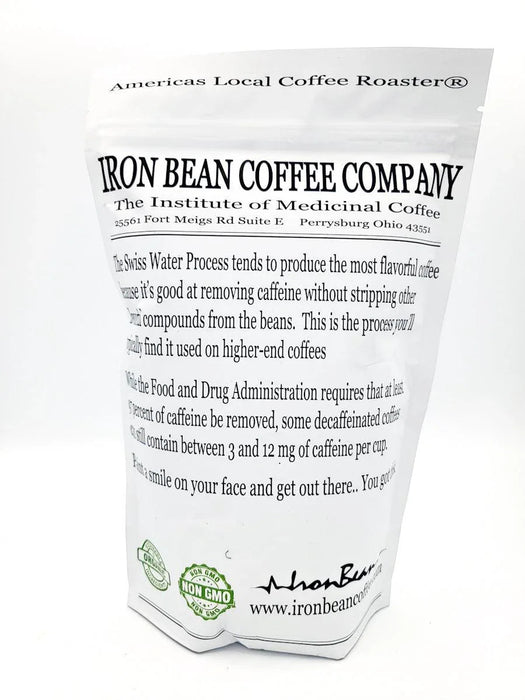 Iron Bean Coffee Company - Dr. Knojoy's - Swiss Water Decaf