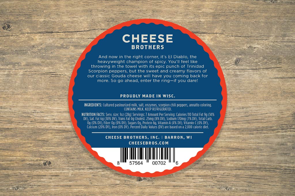 Cheese Brothers El Diablo - Scorpion Pepper Gouda
