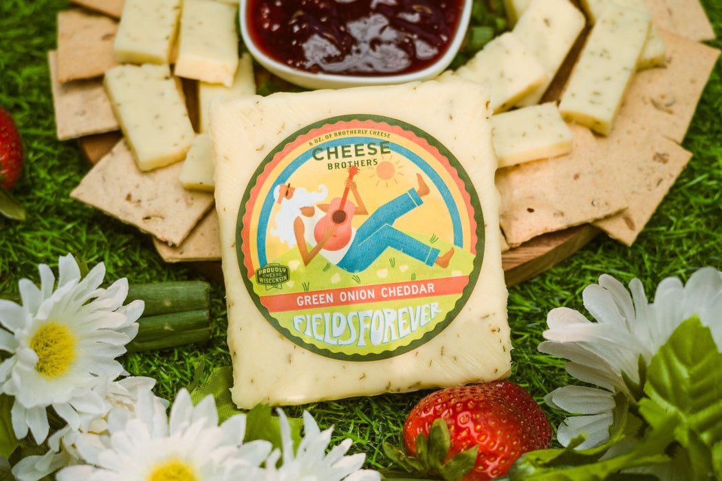Cheese Brothers "Fields Forever" Green Onion Cheddar