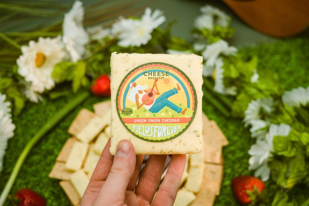 Cheese Brothers "Fields Forever" Green Onion Cheddar