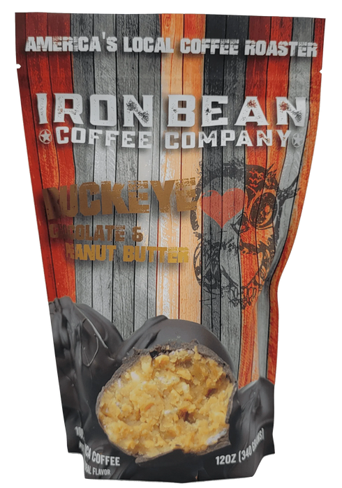 Iron Bean Coffee Company - Peanut Butter Chocolate Buckeye - 12oz
