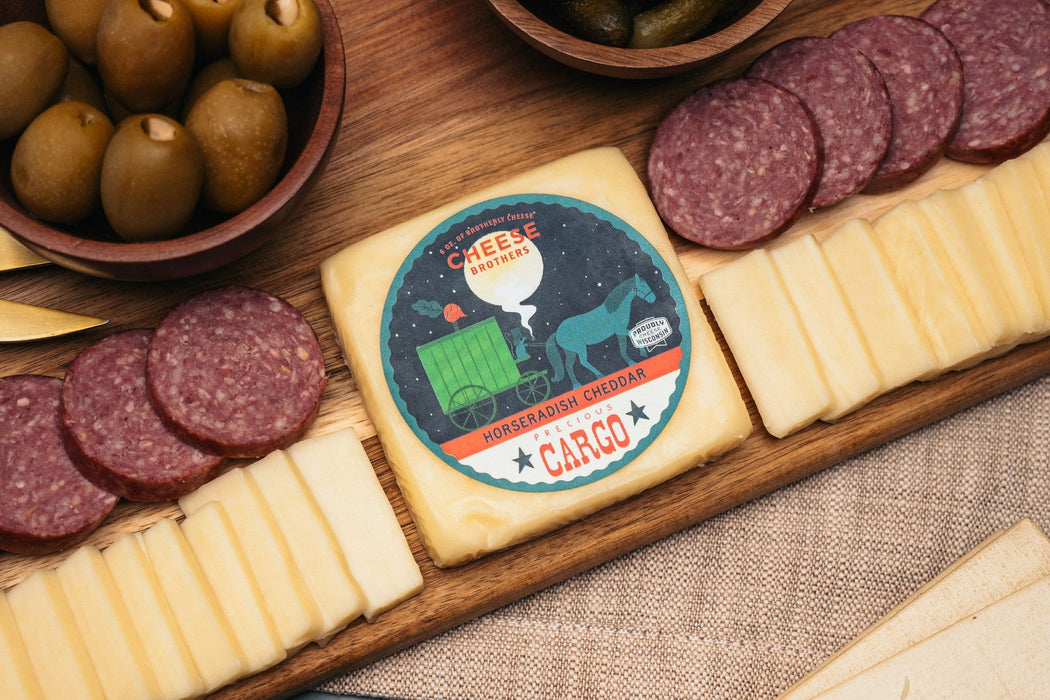 Cheese Brothers "Precious Cargo" Horseradish Cheddar