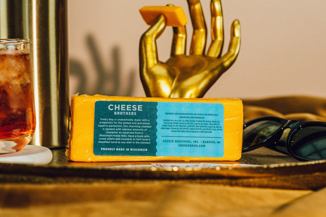 Cheese Brothers "Pretty Boy" Sharp Cheddar