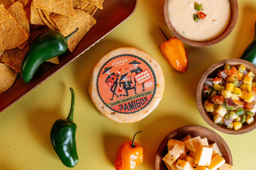 Cheese Brothers Smoked 3 Amigos Spicy Gouda