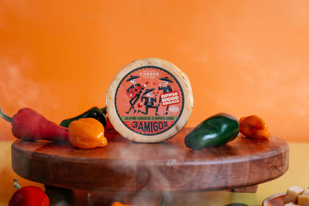 Cheese Brothers Smoked 3 Amigos Spicy Gouda