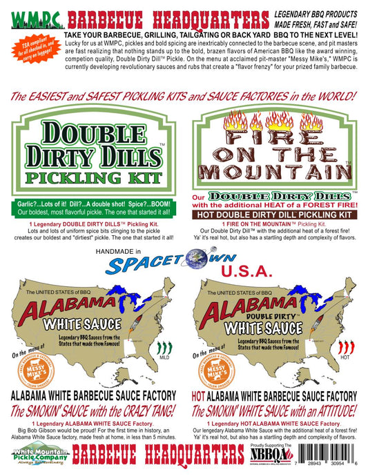 White Mountain Pickle Co. - BBQ 4 Pack