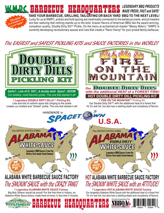 White Mountain Pickle Co. - BBQ 4 Pack