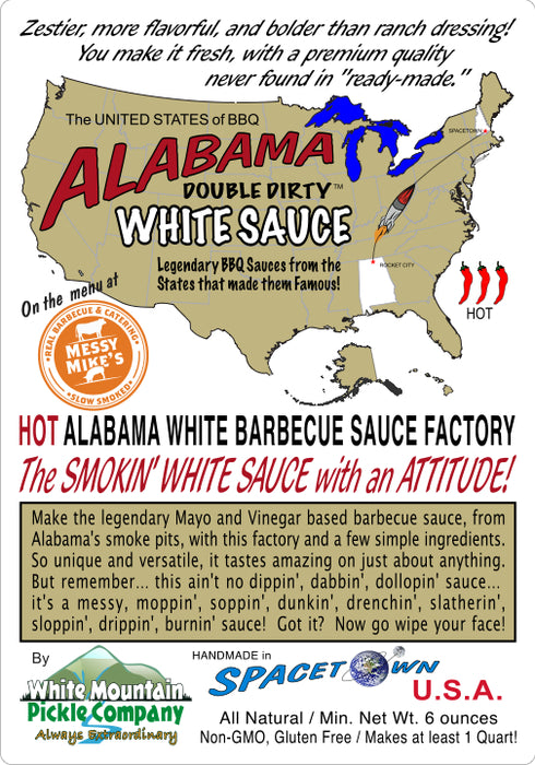 White Mountain Pickle Co. - Double Dirty Alabama White Sauce