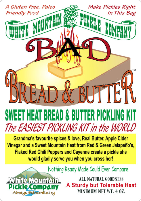 White Mountain Pickle Co. - Bad Bread & Butter Pickling Kit