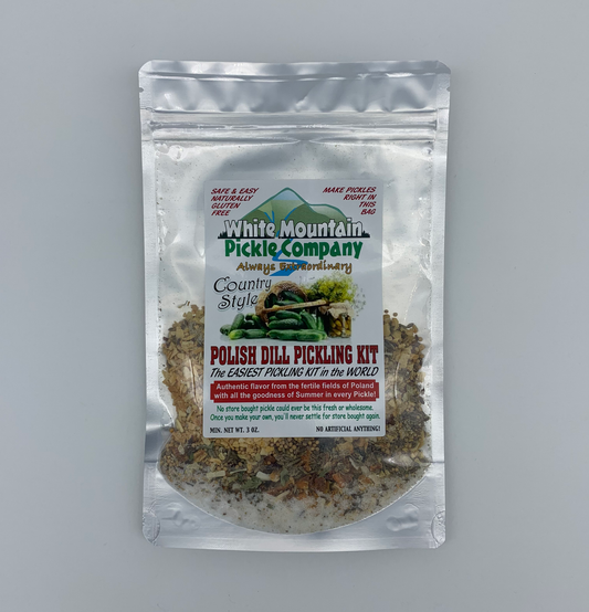 White Mountain Pickle Co. - Country Style Polish Dill Pickling Kit