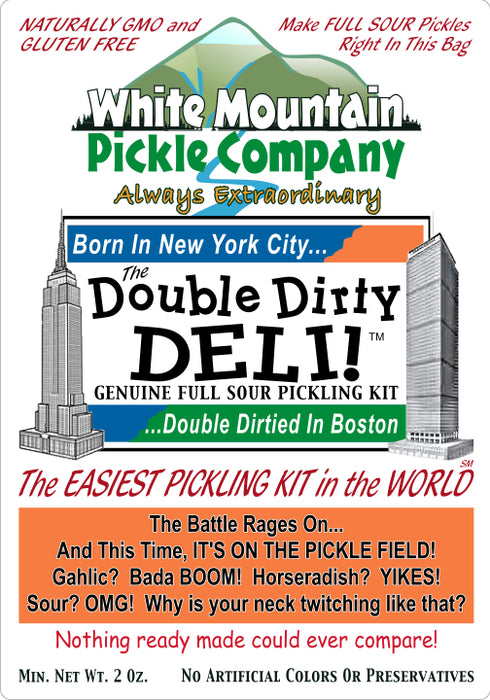 White Mountain Pickle Co. - Double Dirty Deli Pickling Kit