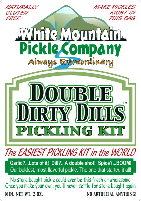 White Mountain Pickle Co. - Pickle On The Edge - Hot & Bold - 6 Pack Sampler